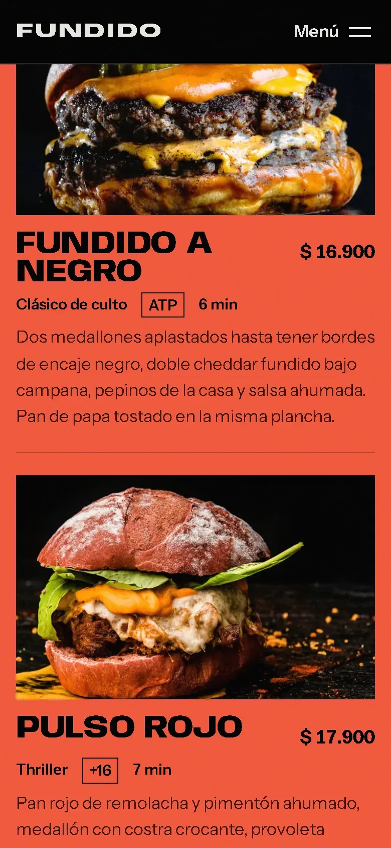 Cartelera de FUNDIDO en un celular